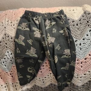Star Wars Kids Joggers with Baby Yoda Print